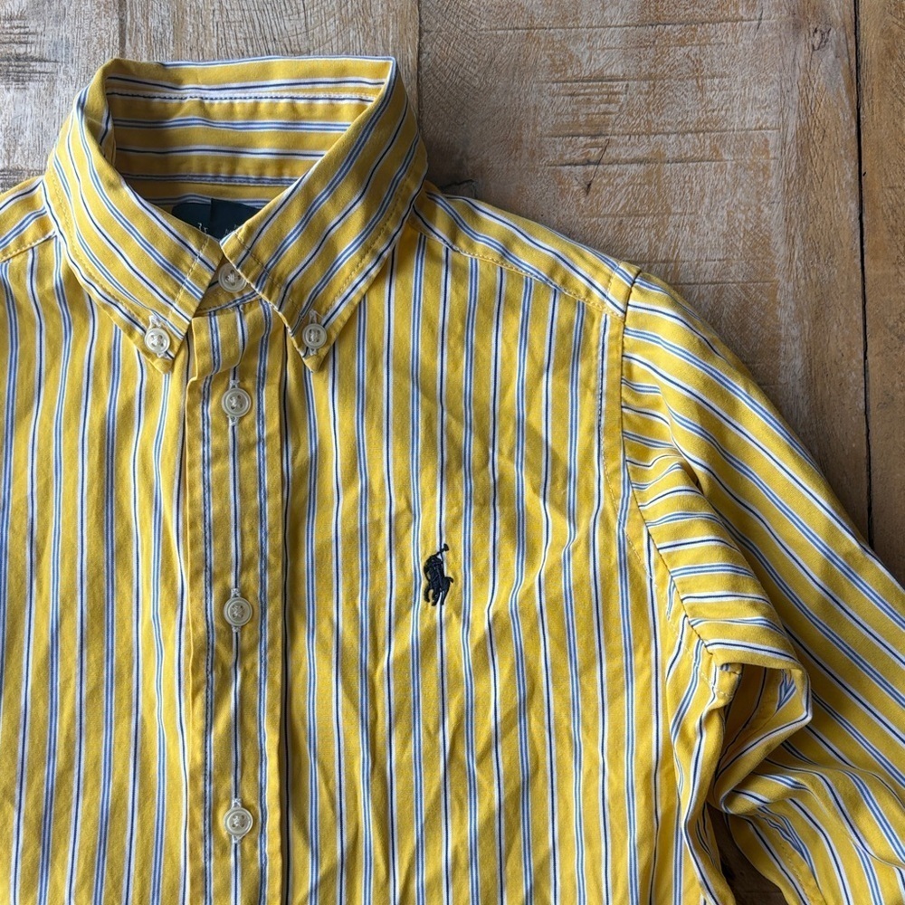 Ralph Lauren Boys Striped Shirt size 4